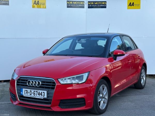 Audi A1 Hatchback, Petrol, 2017, Red