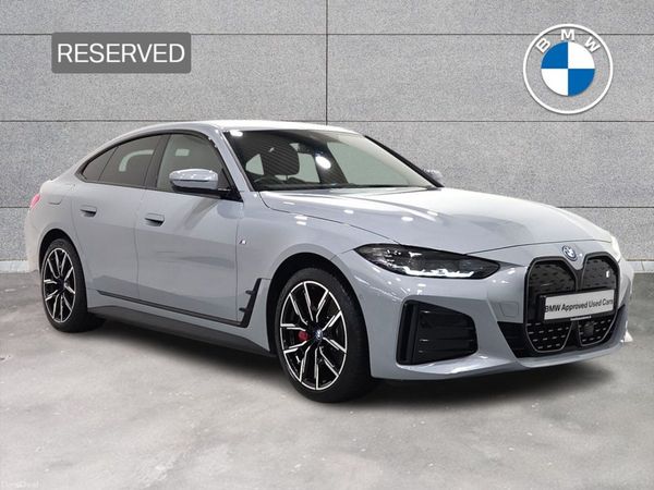 BMW i4 Hatchback, Electric, 2024, Grey