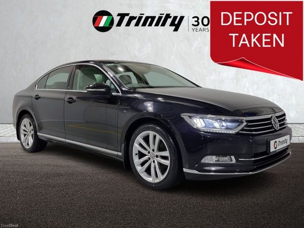 Volkswagen Passat Saloon, Diesel, 2019, Black