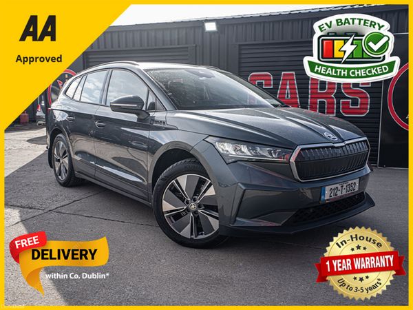 Skoda Enyaq Estate/Jeep, Electric, 2021, Grey