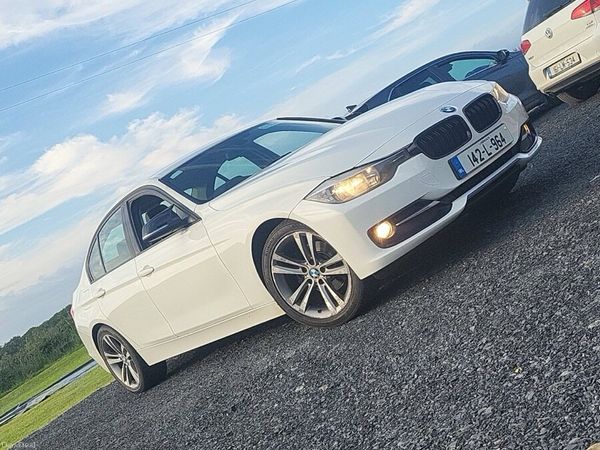 BMW 3-Series Saloon, Diesel, 2014, White