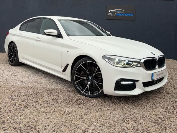 BMW 5-Series Saloon, Diesel, 2018, White