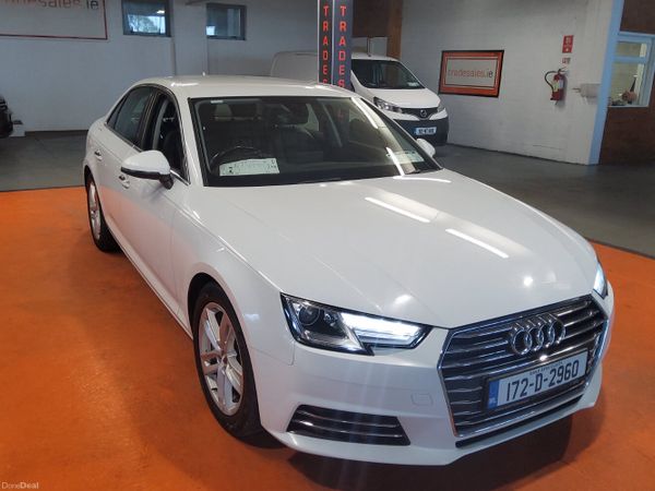 Audi A4 Saloon, Diesel, 2017, White
