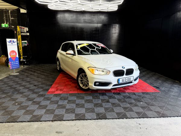 BMW 1-Series Hatchback, Petrol, 2016, White