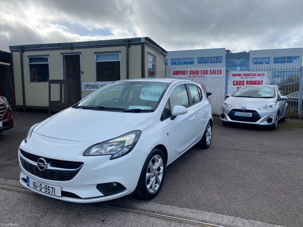Opel Corsa Hatchback, Petrol, 2016, White