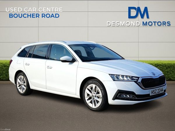 Skoda Octavia Estate, Diesel, 2023, White
