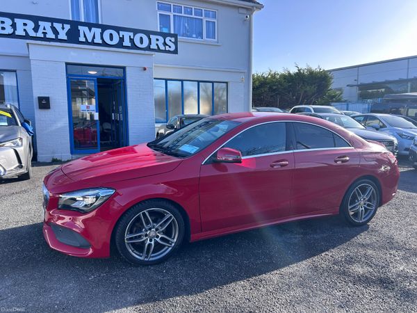 Mercedes-Benz CLA Saloon, Petrol, 2017, Red