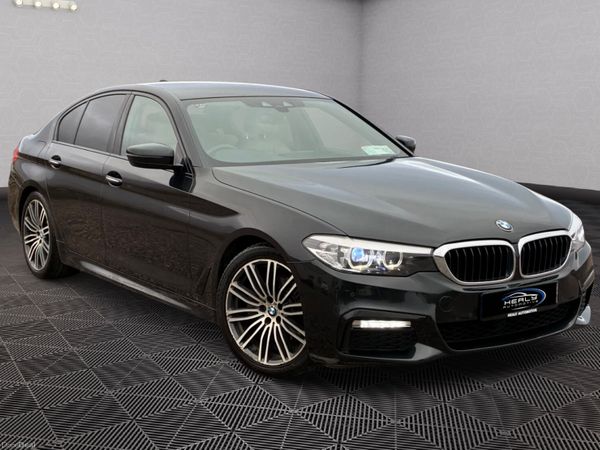 BMW 5-Series Saloon, Diesel, 2017, Black
