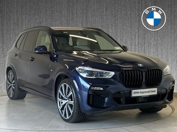 BMW X5 SUV, Petrol Plug-in Hybrid, 2021, Blue