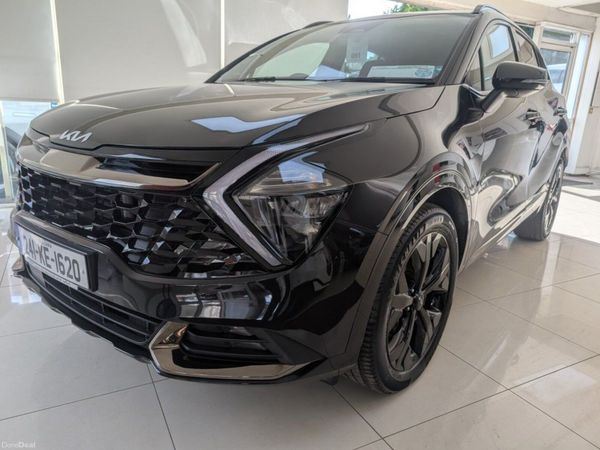 Kia Sportage SUV, Petrol Plug-in Hybrid, 2024, Black