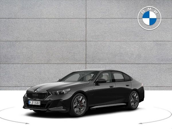 BMW 5-Series Saloon, Petrol Plug-in Hybrid, 2026, Black