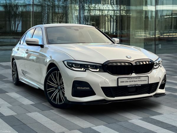 BMW 3-Series Saloon, Petrol Plug-in Hybrid, 2021, White