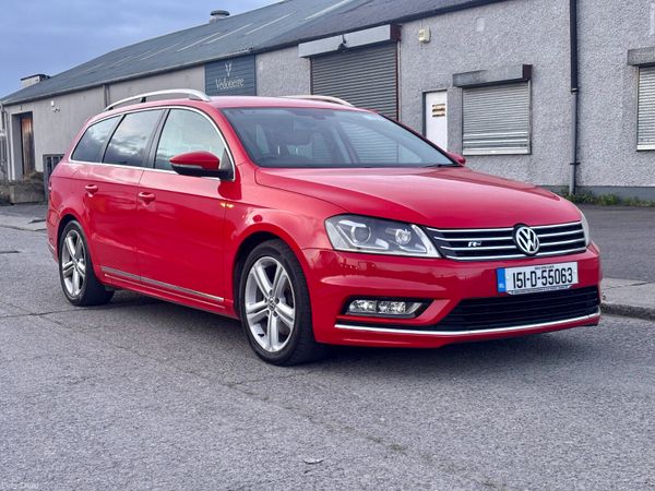 Volkswagen Passat Estate, Petrol, 2015, Red