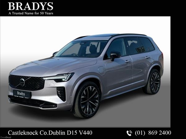 Volvo XC90 SUV, Petrol Plug-in Hybrid, 2025, Silver