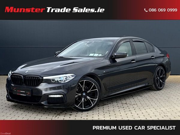 BMW 5-Series Saloon, Diesel, 2018, Grey