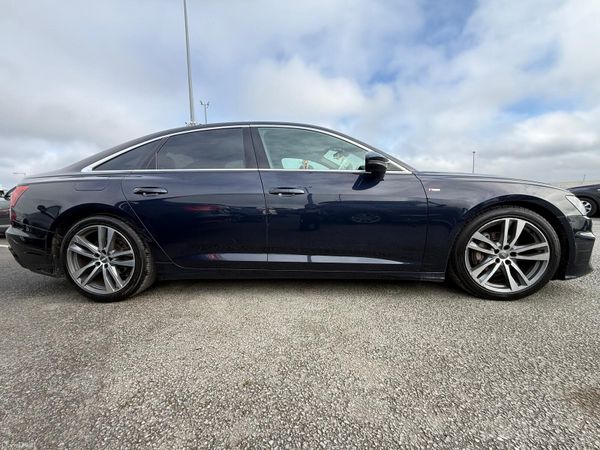 Audi A6 Saloon, Diesel, 2019, Blue