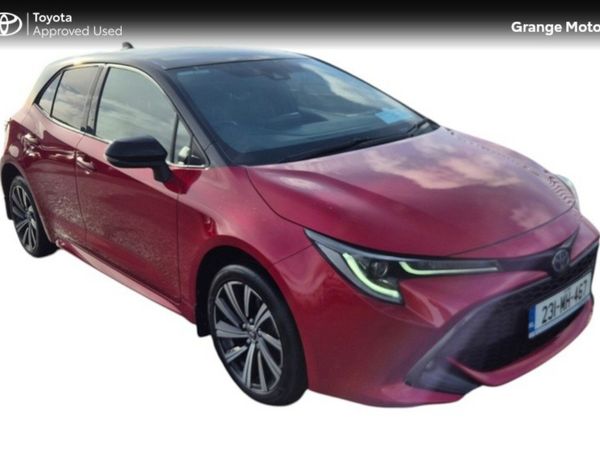 Toyota Corolla Hatchback, Petrol Hybrid, 2023, Red