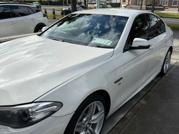 BMW 5-Series Saloon, Diesel, 2016, White