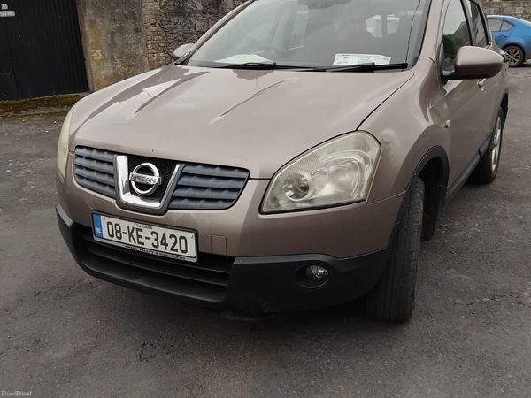 Nissan Qashqai Hatchback, Petrol, 2008, Brown