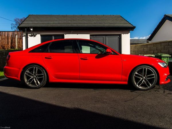 Audi A6 Saloon, Diesel, 2018, Red