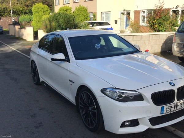 BMW 5-Series Saloon, Diesel, 2015, White