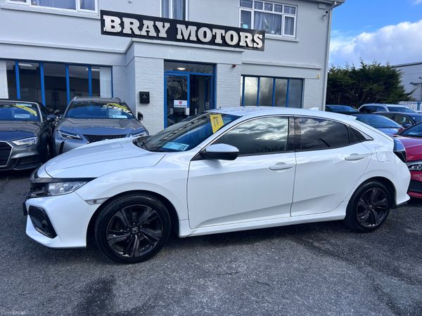 Honda Civic Hatchback, Petrol, 2017, White