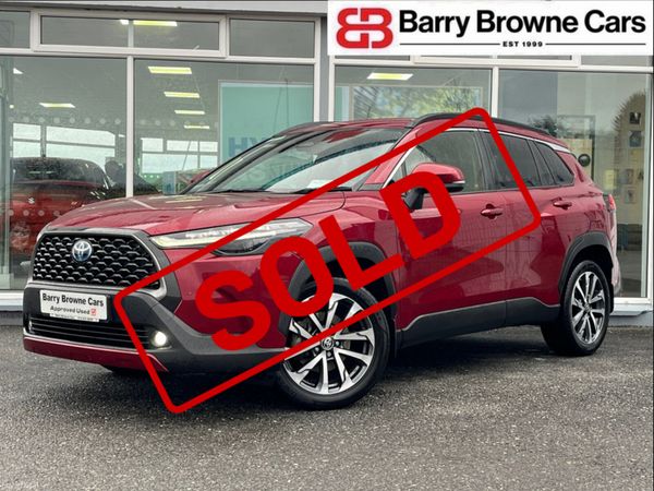 Toyota Corolla SUV, Petrol Hybrid, 2024, Red