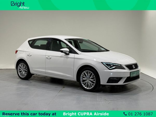 SEAT Leon Hatchback, Petrol, 2018, White