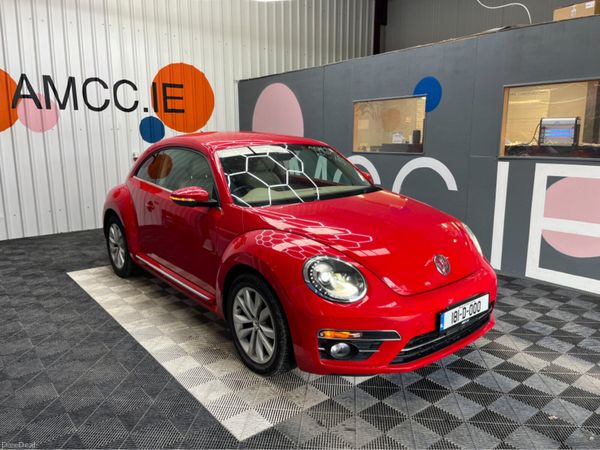 Volkswagen Beetle Hatchback, Petrol, 2018, Red