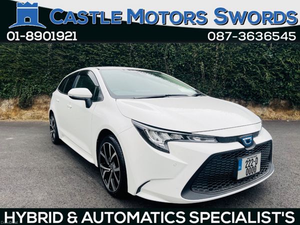 Toyota Corolla Estate, Petrol Hybrid, 2022, White