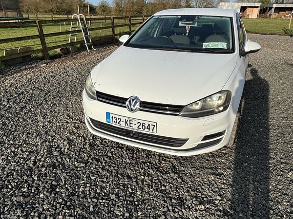 Volkswagen Golf Hatchback, Petrol, 2013, White