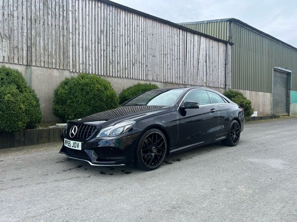 Mercedes-Benz E-Class Coupe, Diesel, 2016, Black