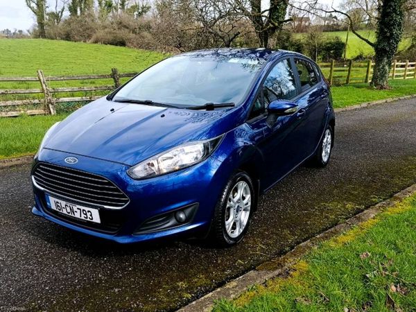 Ford Fiesta Hatchback, Diesel, 2016, Blue