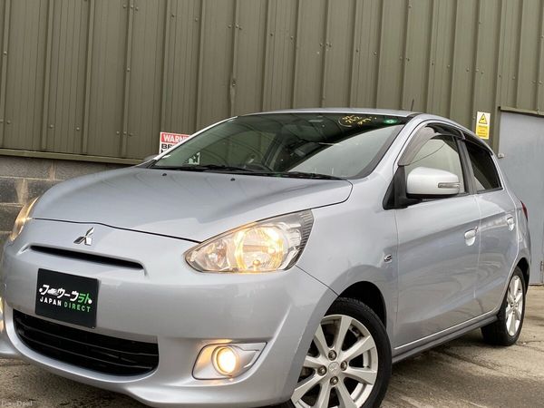 Mitsubishi Mirage Hatchback, Petrol, 2015, Silver