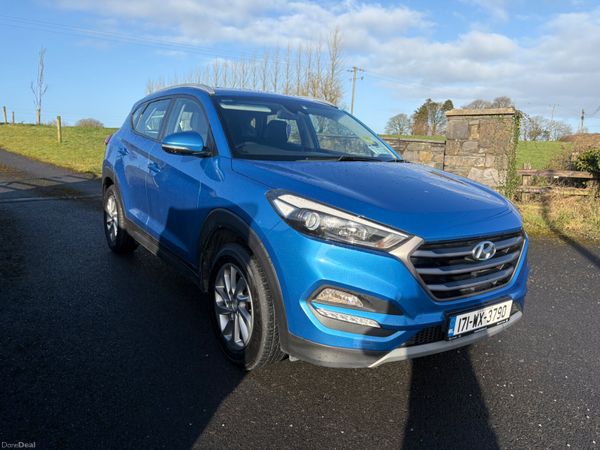 Hyundai Tucson SUV, Diesel, 2017, Blue