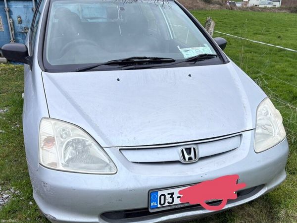 Honda Civic Hatchback, Petrol, 2003, Silver