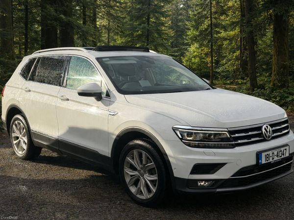 Volkswagen Tiguan Allspace SUV, Diesel, 2018, White