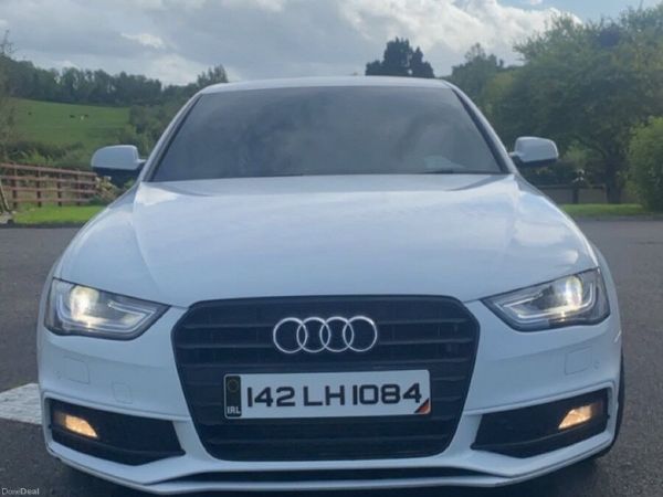 Audi A4 Saloon, Diesel, 2014, White