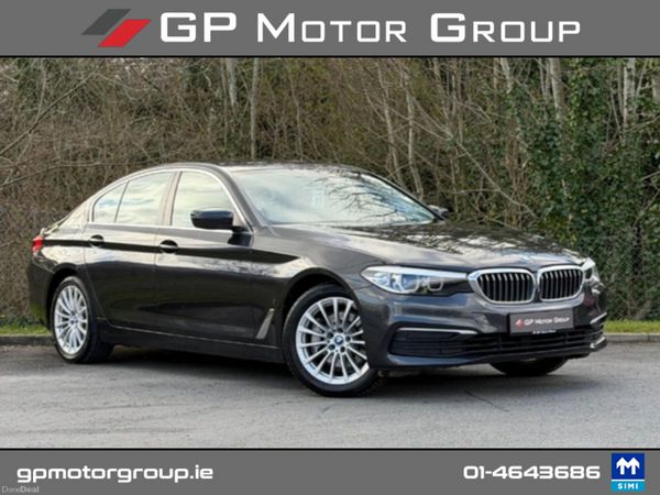 BMW 5-Series Saloon, Petrol Plug-in Hybrid, 2019, Grey