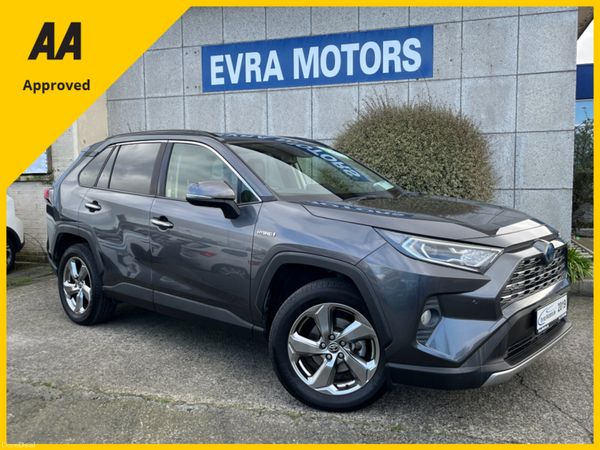 Toyota RAV4 SUV, Petrol Hybrid, 2019, Grey