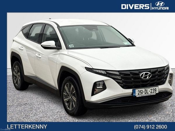 Hyundai Tucson MPV, Petrol Hybrid, 2025, White