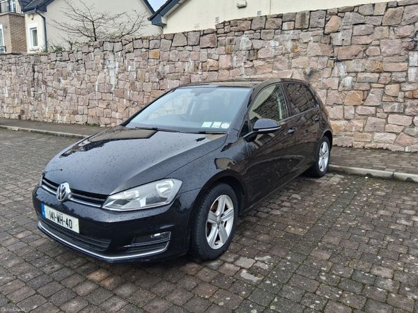 Volkswagen Golf Hatchback, Diesel, 2014, Black