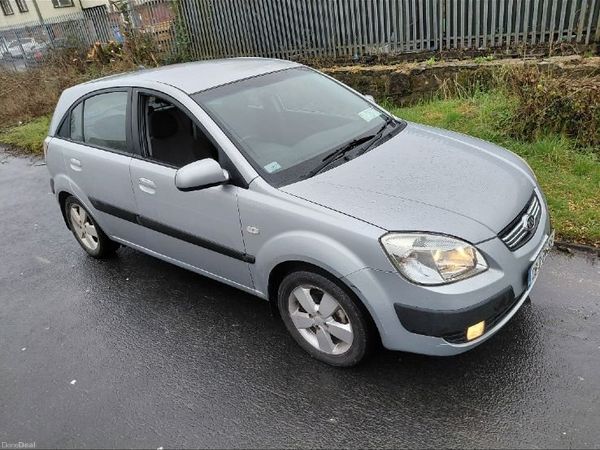 Kia Rio Hatchback, Petrol, 2008, Silver