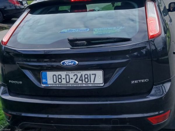 Ford Focus Hatchback, Petrol, 2008, Black