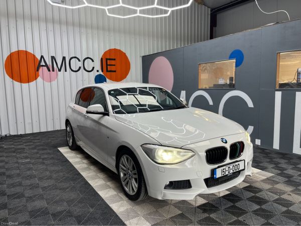 BMW 1-Series Hatchback, Petrol, 2015, White