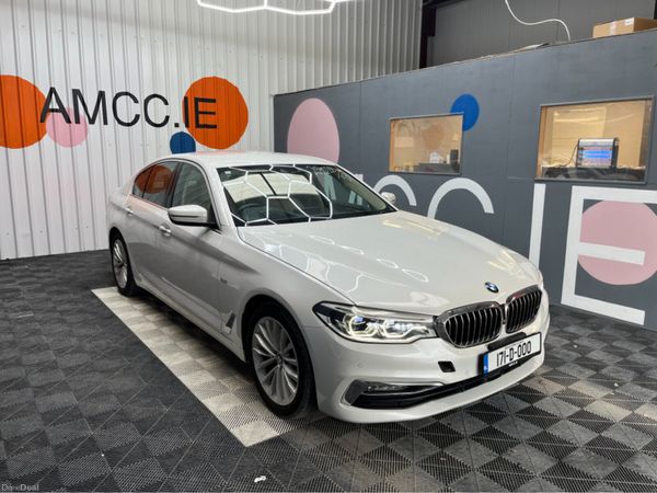BMW 5-Series Saloon, Diesel, 2017, White