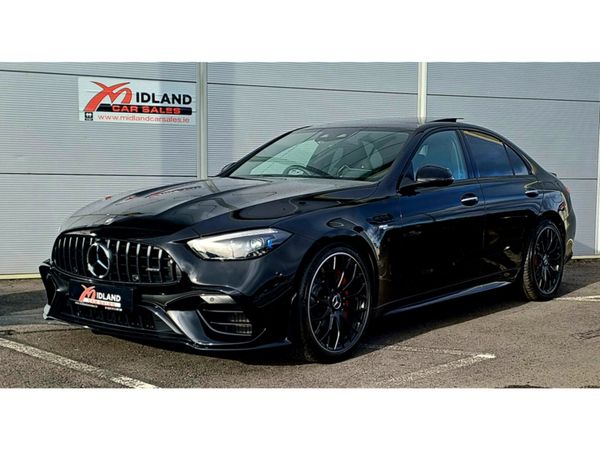 Mercedes-Benz C-Class Saloon, Petrol Hybrid, 2024, Black