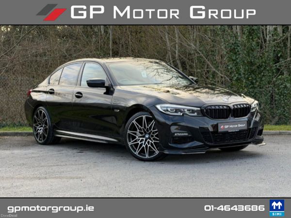BMW 3-Series Saloon, Petrol Plug-in Hybrid, 2022, Black