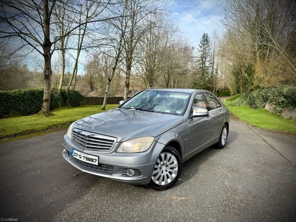 Mercedes-Benz C-Class Saloon, Petrol, 2007, Silver