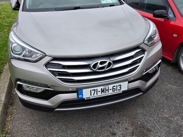 Hyundai Santa Fe SUV, Diesel, 2017, Grey